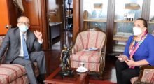 Decana se reunió con el Presidente de la Corte Superior de Justicia de Lima