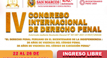 IV Congreso Internacional de Derecho Penal