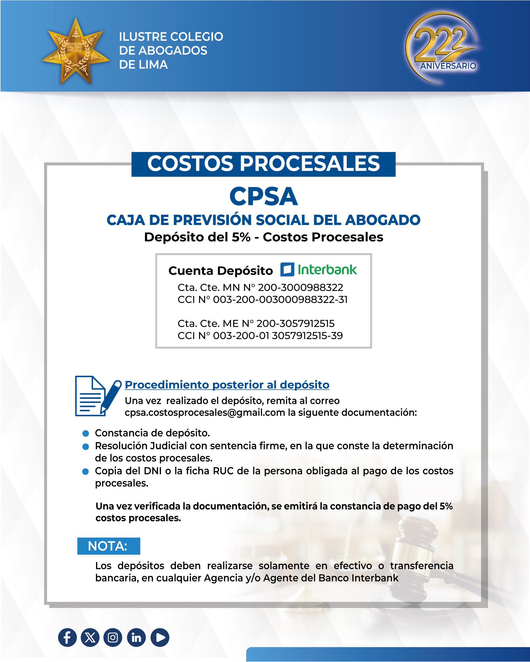 COSTOS PROCESALES 1